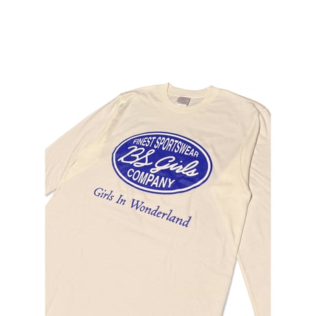 GIW OVAL LOGO L/SL Tee　アイボリー　MサイズLサイズXLサイズ