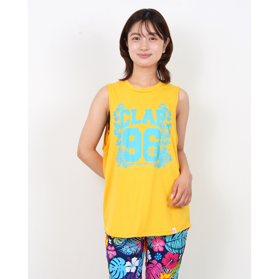 CLAP）LIMITED 96アロハ トレーニングタンク+タオル イエロー