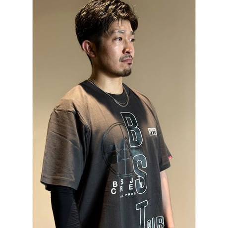 BS TRIBE MIX LOGO PREMIUM COMFORT TEE　セージグリーン　LサイズXLサイズXXLサイズ