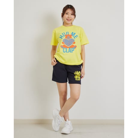 （CLAP）HUG ME HALF SWEATPANTS　ネイビー