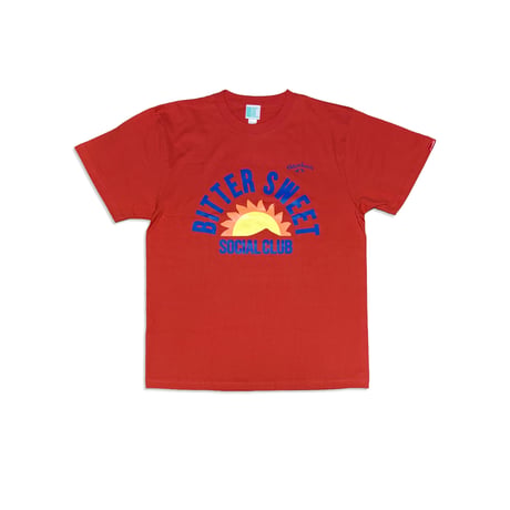 BS SOCIAL CLUB PREMIUM COMFORT Tee　イタリアンレッド　LサイズXLサイズ