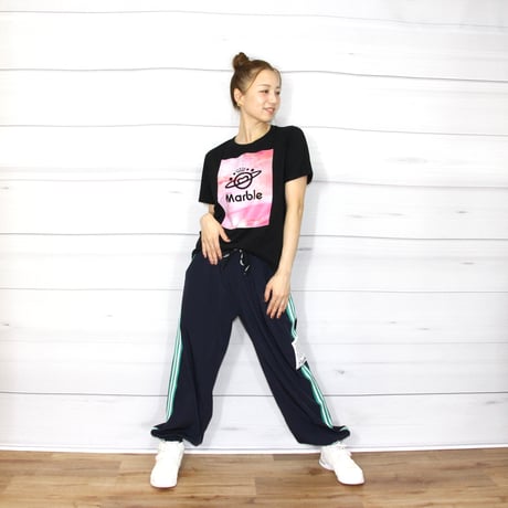 （Marble）U2609-102　スタンダードT　BLACK　UNISEX S・M ・L