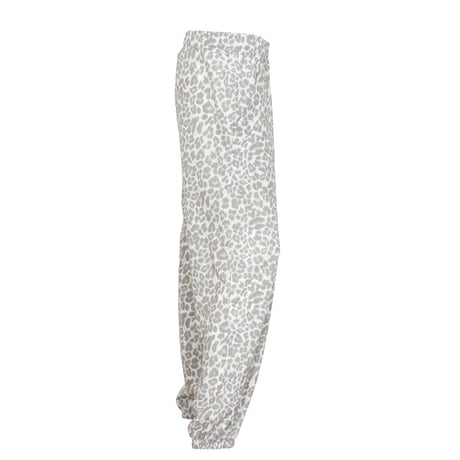 （Marble）L2609-606　レオパード柄 ロングパンツ　L/GRAY　LADIESM ・L