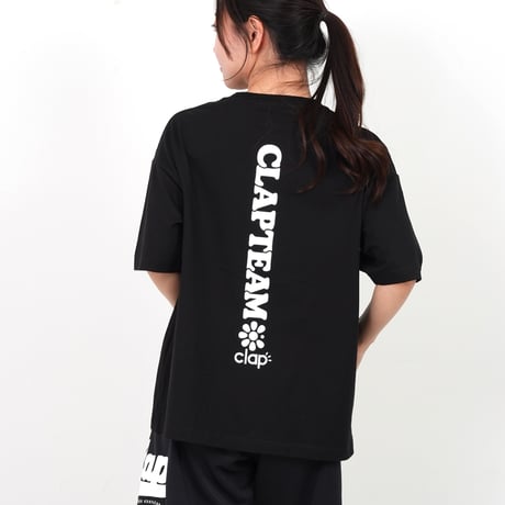 （CLAP）PEACE CLAP BIG TEE　ブラック