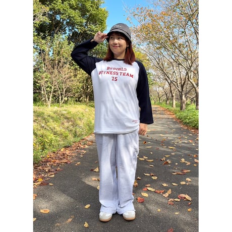 BSG LOGO RELAX-FIT STRAIGHT SWEAT PANTS　アッシュグレー　SサイズMサイズ