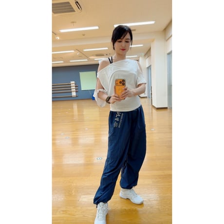 （HEROINE）H506　ワイドカーゴパンツ　ウルトラマリン　パープル　ネイビー