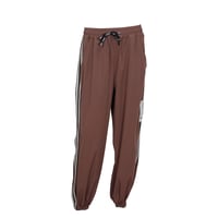 （Marble）U2609-604　ワイドロングパンツ　BROWN　UNISEX  M ・L ・XL