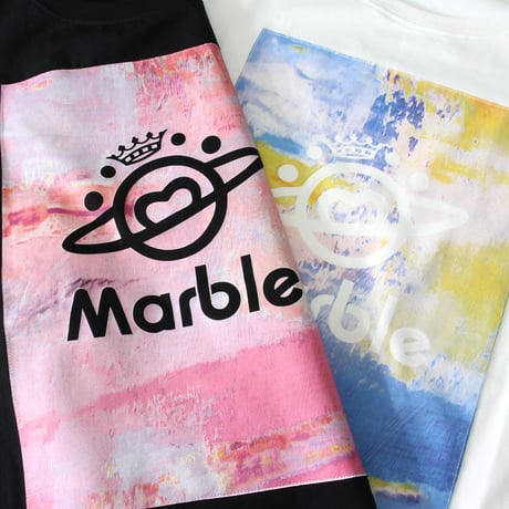 （Marble）U2609-102　スタンダードT　WHITE　UNISEX S・M ・L
