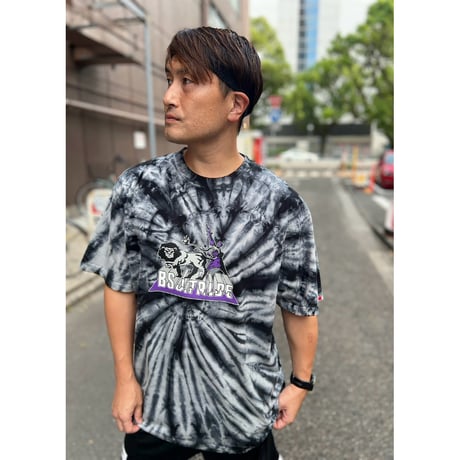 J.TRIBE LION SPIRAL Tie-Dye Tee　スパイラルライム　LサイズXLサイズXXLサイズ