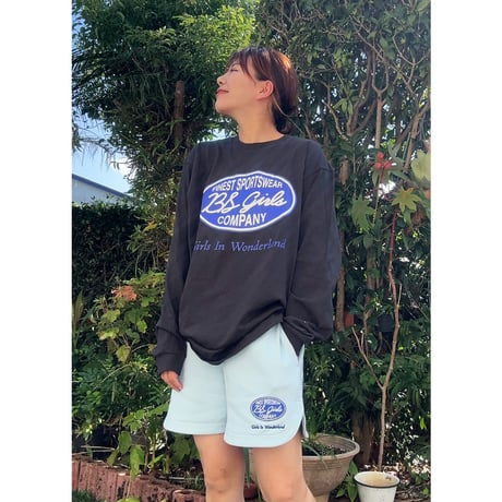 GIW OVAL LOGO W'S SWEAT SHORTS　ホワイト　SサイズMサイズ