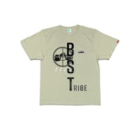 BS TRIBE MIX LOGO PREMIUM COMFORT TEE　セージグリーン　LサイズXLサイズXXLサイズ