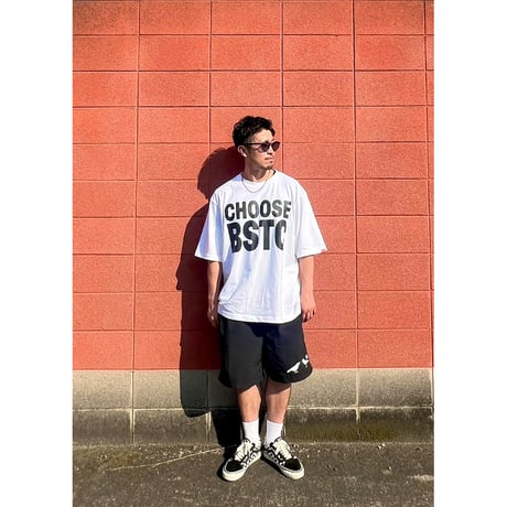CHOOSE BSTC OVERSIZED COMFORT BIG Tee　ホワイト　LサイズXLサイズ
