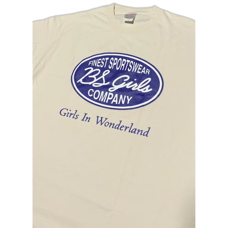 GIW FINE JERSEY RELAX FIT Tee（裾ドローコード）　アイボリー　MサイズLサイズ