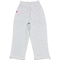 BSG LOGO RELAX-FIT STRAIGHT SWEAT PANTS　アッシュグレー　SサイズMサイズ