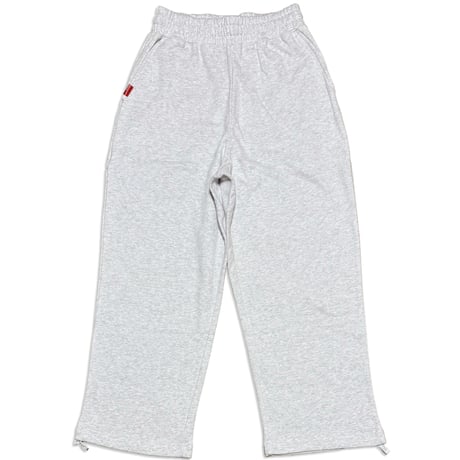 BSG LOGO RELAX-FIT STRAIGHT SWEAT PANTS　アッシュグレー　SサイズMサイズ