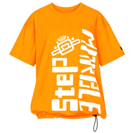 （Marble）U2609-101　ドロスト付BigT　ORANGE　UNISEX M・L・XL