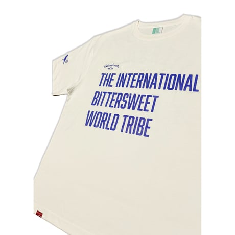 BitterSweet WORLD TRIBE TRI-BLEND BIG Tee　ヴィンテージホワイト　MサイズLサイズ