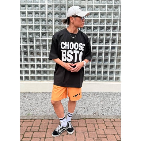 CHOOSE BSTC OVERSIZED COMFORT BIG Tee　ブラック　LサイズXLサイズ