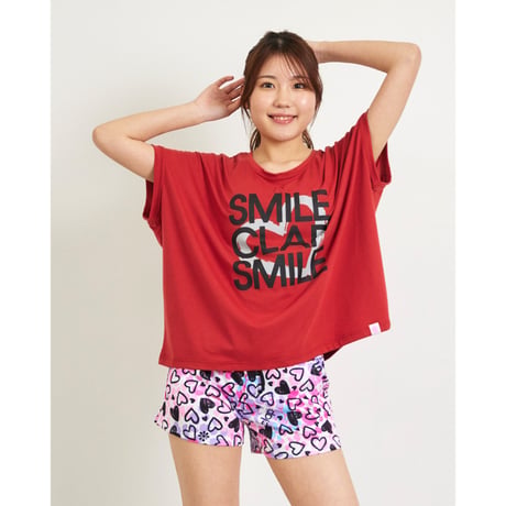 （CLAP）SMILECLAPHEART DOLMAN L　レンガ