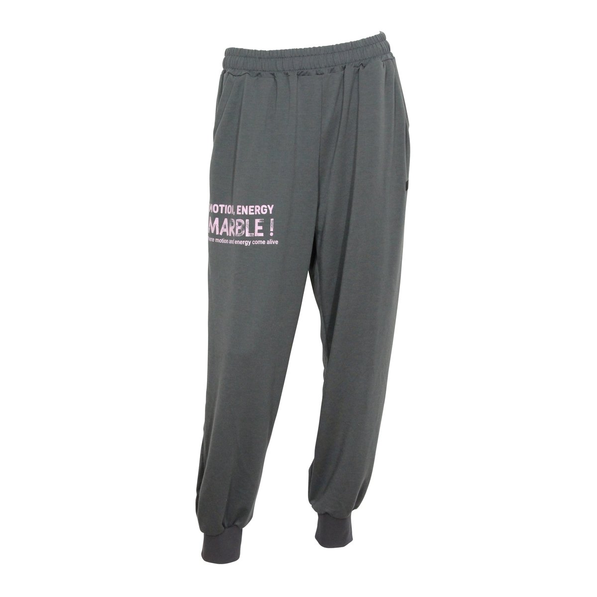 Marble）U2609-605 リラックス ジョガーパンツ D/GRAY UNISEX