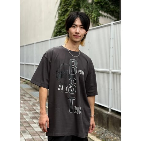 BS TRIBE MIX LOGO PREMIUM COMFORT TEE　セージグリーン　LサイズXLサイズXXLサイズ