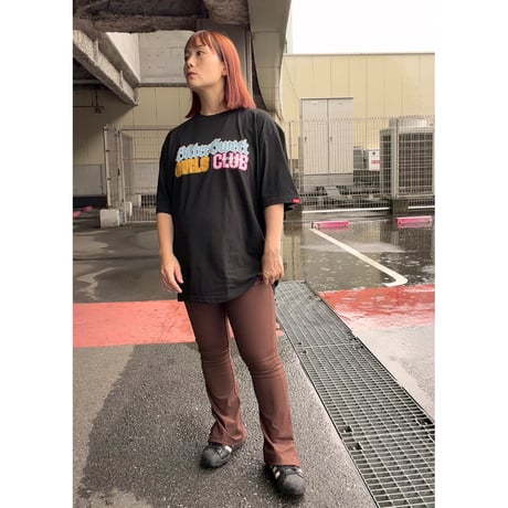 WORK OUT RIB FLARE LEGGINGS　COFFEE BROWN（コーヒーブラウン）　MサイズLサイズ