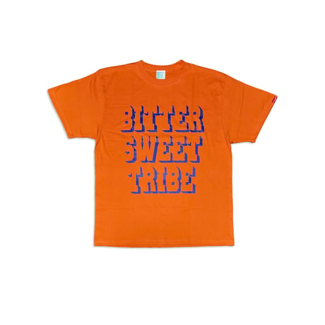 BS TRIBE CIRCLE LOGO PREMIUM COMFORT Tee　オレンジ　LサイズXLサイズ