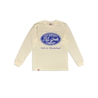GIW OVAL LOGO L/SL Tee　アイボリー　MサイズLサイズXLサイズ