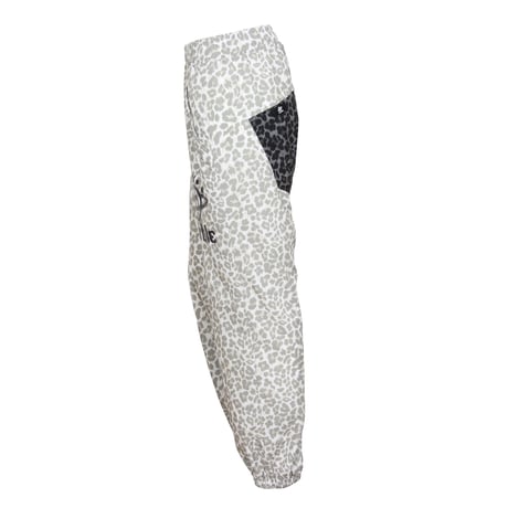 （Marble）L2609-606　レオパード柄 ロングパンツ　L/GRAY　LADIESM ・L