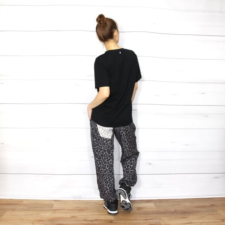 （Marble）L2609-103　ノットT　BLACK　LADIES F
