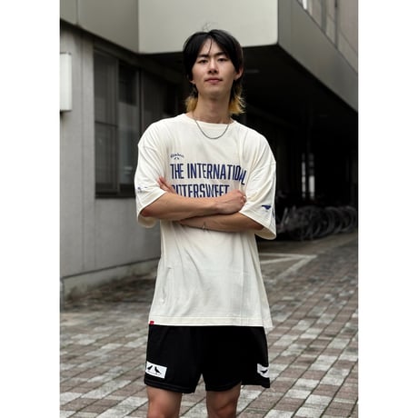 BitterSweet WORLD TRIBE TRI-BLEND BIG Tee　ヴィンテージホワイト　MサイズLサイズ