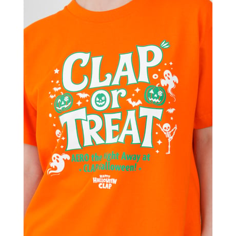 （CLAP）HALLOWEEN TEE　オレンジ　Mサイズ