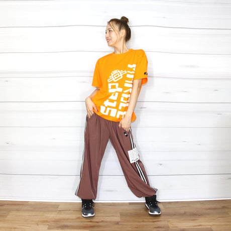 （Marble）U2609-101　ドロスト付BigT　ORANGE　UNISEX M・L・XL