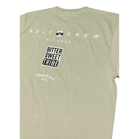 BS TRIBE MIX LOGO PREMIUM COMFORT TEE　セージグリーン　LサイズXLサイズXXLサイズ