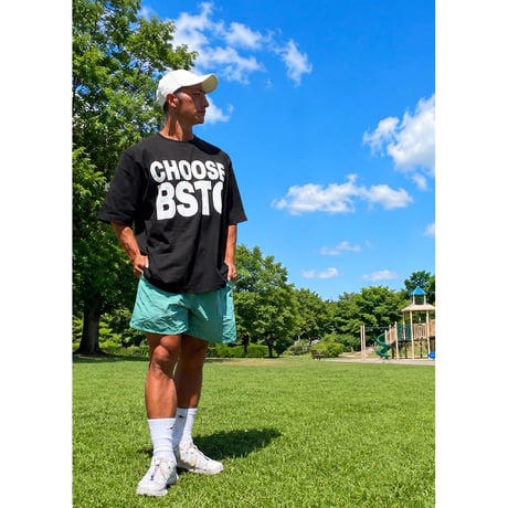 CHOOSE BSTC OVERSIZED COMFORT BIG Tee　ホワイト　LサイズXLサイズ
