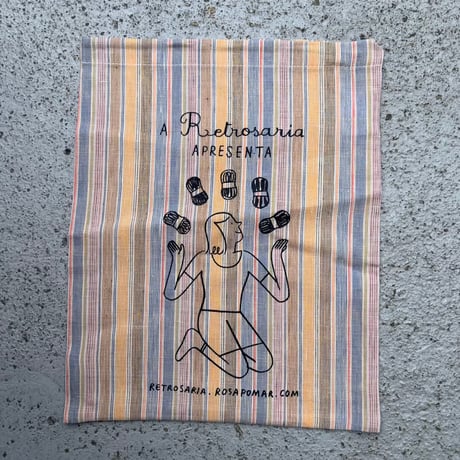 Retorosaria　RosaPomar　APRESENTA の巾着