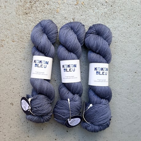 KOKON BLEU Fingering  Jean Michel  SEMI SOLID 単色