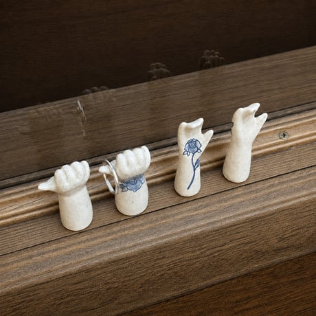 daijiinomata Ceramic Art Hand1 Painting リングスタンド