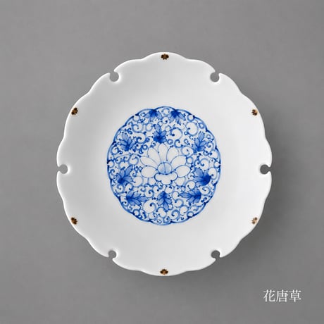 雪輪5寸銘々皿