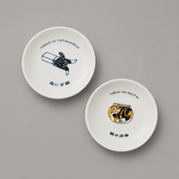 猫との日常 豆皿