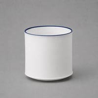 K8-4 White Line cup 200 窯変呉須