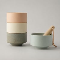 抹茶碗 すり棒付き