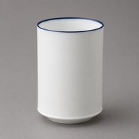 K8-5 White Line tall cup 200 窯変呉須