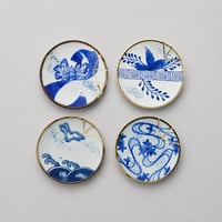 金継ぎ豆皿（φ104 × H17mm）