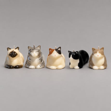 アニマルキャンドル Cat “OMOCHI” candle