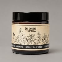 ブジボタニカル ボタニカルソイワックスキャンドル100g ユーカリ&ミント