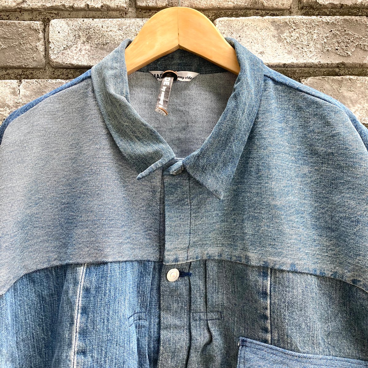 sunny side up】 Denim 1st T-Back Wide JKT A サイズ