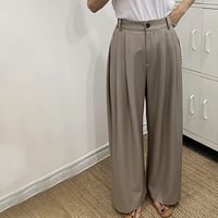 ワイドタックパンツ