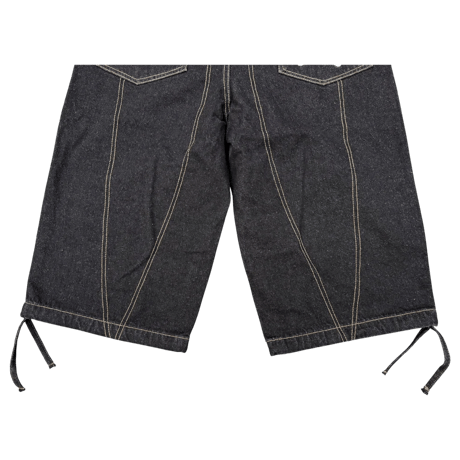 STARTEAM LEOPARD BLACK STAR CAPRI PANTS