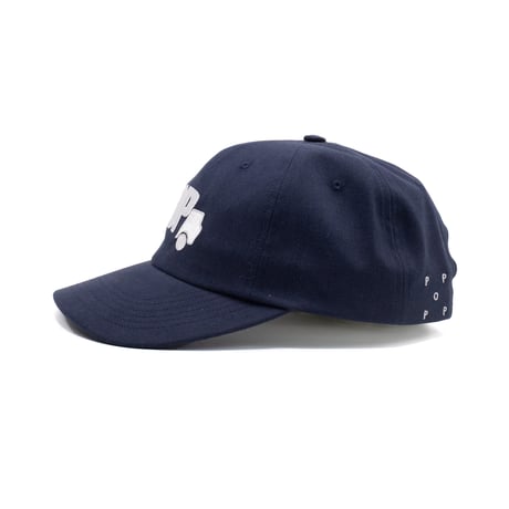 POP TRADING COMPANY TRADING SIX PANEL HAT  NAVY